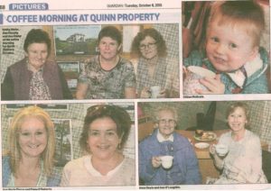 ANNUAL COFFEE MORNING FOR NORTH WEXFORD HOSPICE 2016