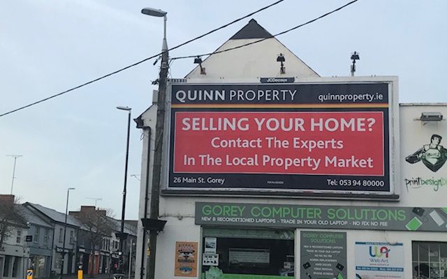 QUINN PROPERTY. Billboard Campaign.