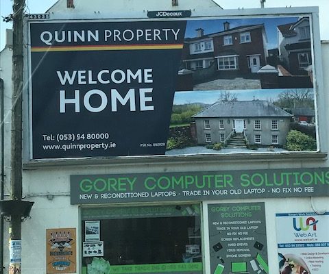QUINN PROPERTY. Billboard Campaign.